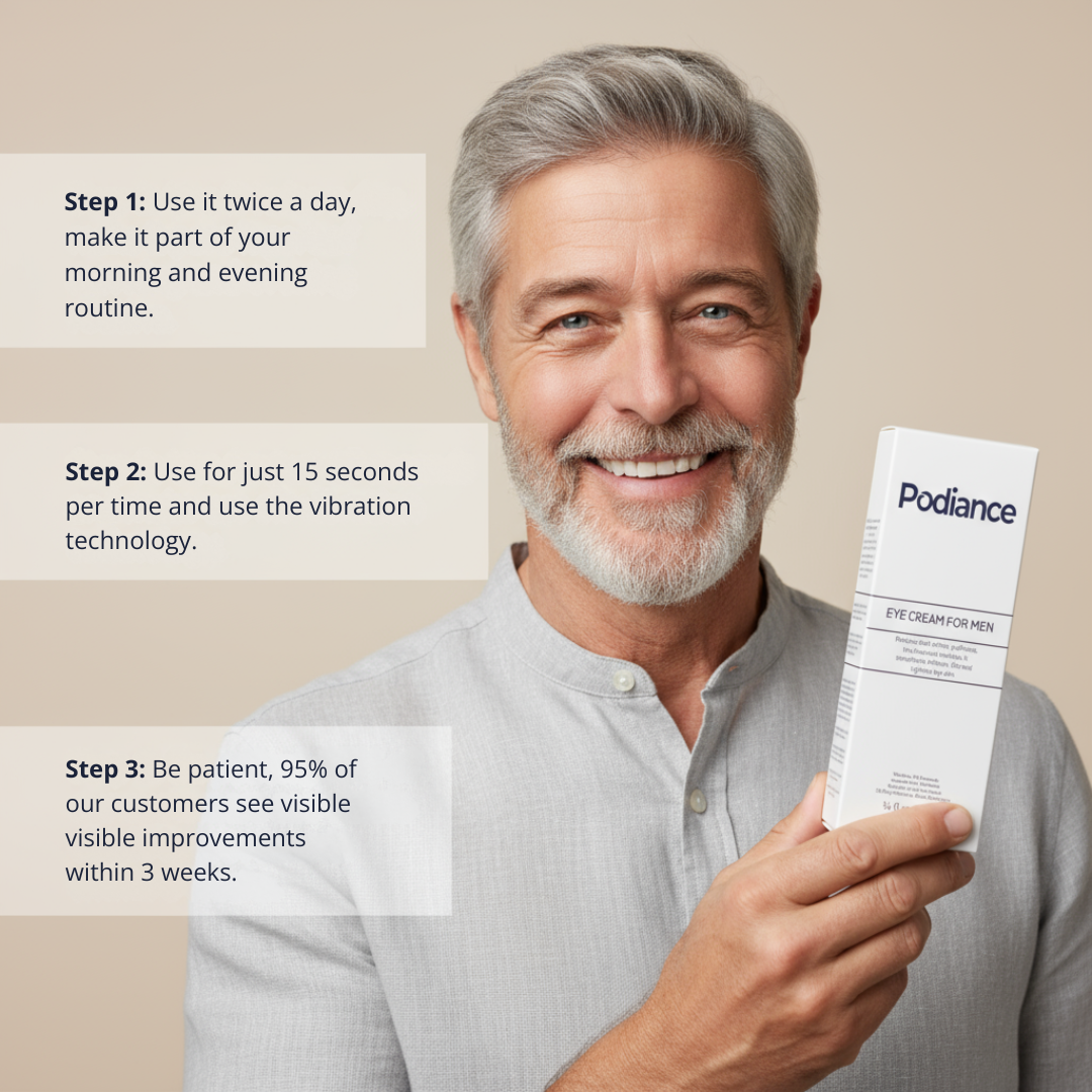 Podiance Men Eye Cream - For Youthful Eyes
