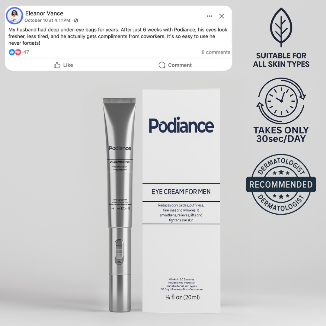 Podiance Men Eye Cream - For Youthful Eyes