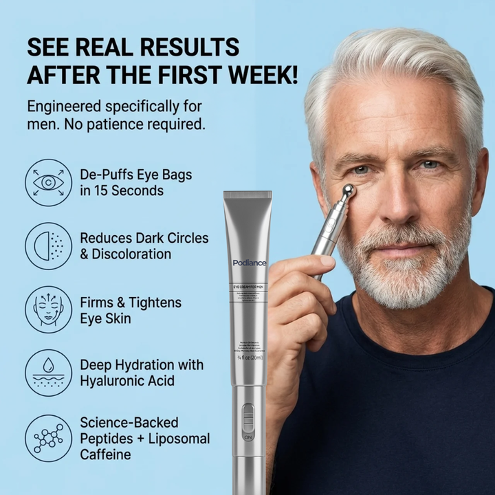 Men's Eye Cream - Look Rested in 15 Seconds