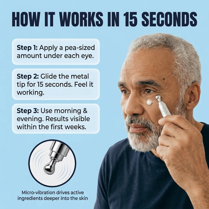Men's Eye Cream - Look Rested in 15 Seconds